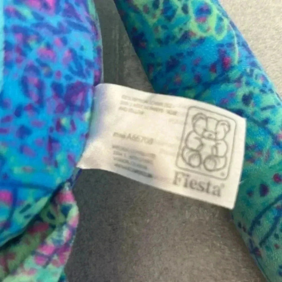 ❤️2/$20❤️[19”]Fiesta Blue/ Green Monkey Plush Stuffed  Animal Scribbleeze. - Picture 3 of 5